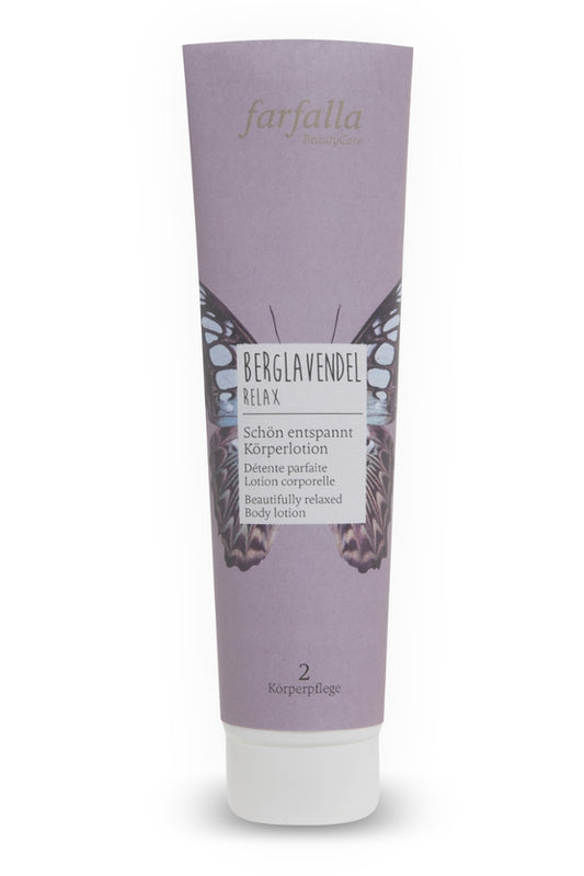 farfalla - Berglavendel Körperlotion 150 ml - WERTE FREUNDE