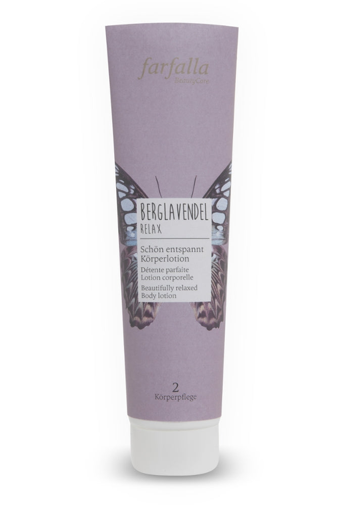 farfalla - Berglavendel Körperlotion 150 ml - WERTE FREUNDE