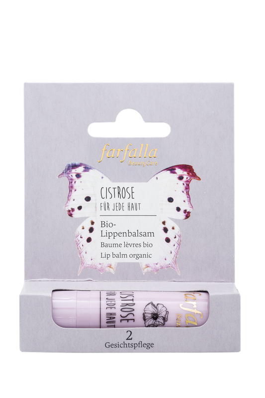 farfalla - Cistrose Lippenbalsam 4g - WERTE FREUNDE