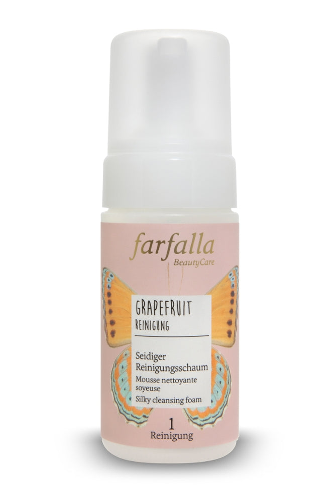 farfalla - Grapefruit Reinigungsschaum 120 ml - WERTE FREUNDE