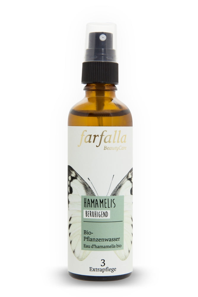 farfalla - Hamamelis Pflanzenwasser 75 ml - WERTE FREUNDE