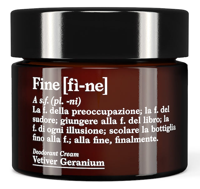 FINE - Deodorant Vetiver Geranium 50 g - WERTE FREUNDE