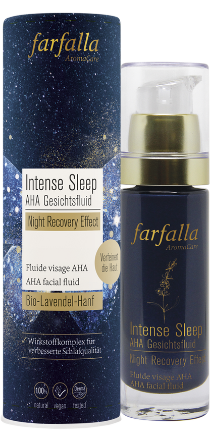 farfalla - Intense Sleep AHA Gesichtsfluid 30 ml