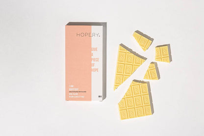 HOPERY - Natural & Friendly Bath Chocolate Lime Grapefruit 80 g - WERTE FREUNDE