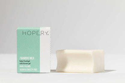 HOPERY - Festes Duschgel Bamboo Milk 100g - WERTE FREUNDE
