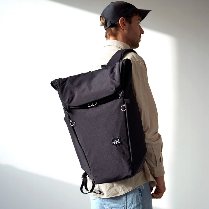 kaala - Yogarucksack Inki raven (schwarz) - WERTE FREUNDE