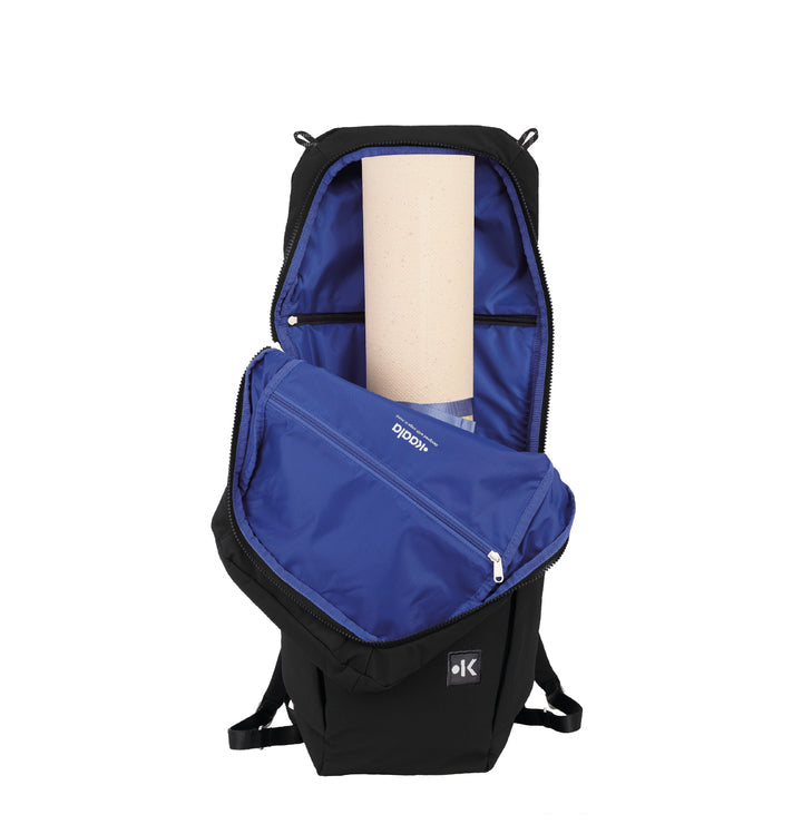 kaala - Yogarucksack Inki raven (schwarz) - WERTE FREUNDE