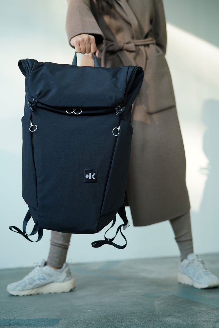 kaala - Yogarucksack Inki raven (schwarz) - WERTE FREUNDE