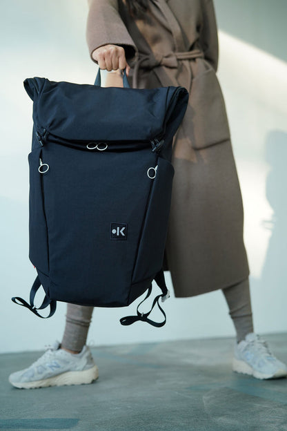 kaala - Yogarucksack Inki raven (schwarz) - WERTE FREUNDE