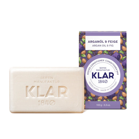 Klar's  - fester Conditioner Arganöl & Feige 100g - WERTE FREUNDE