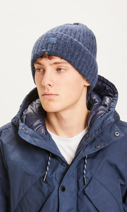 KCA - LEAF rib organic wool beanie - WERTE FREUNDE