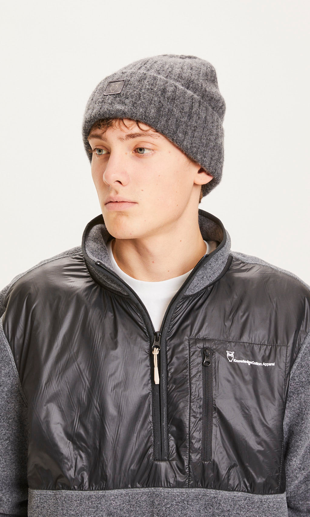 KCA - LEAF rib organic wool beanie - WERTE FREUNDE