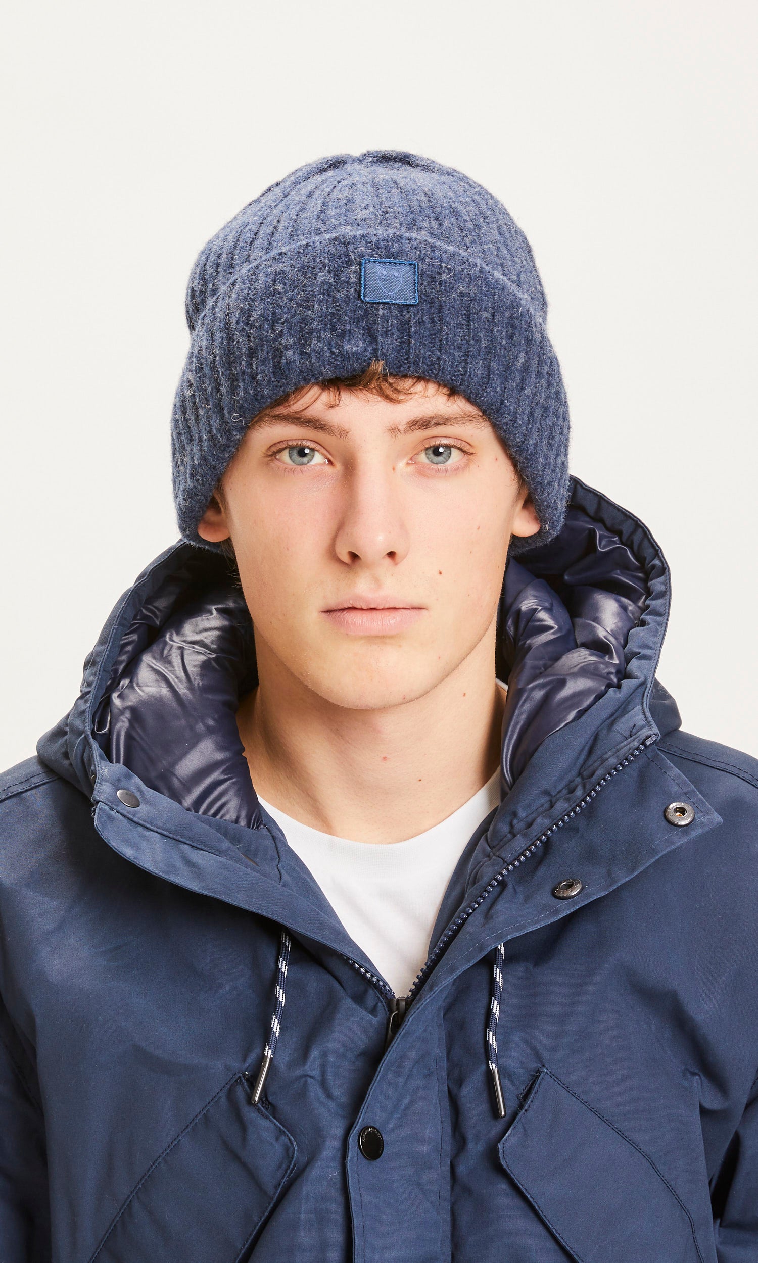KCA - LEAF rib organic wool beanie - WERTE FREUNDE