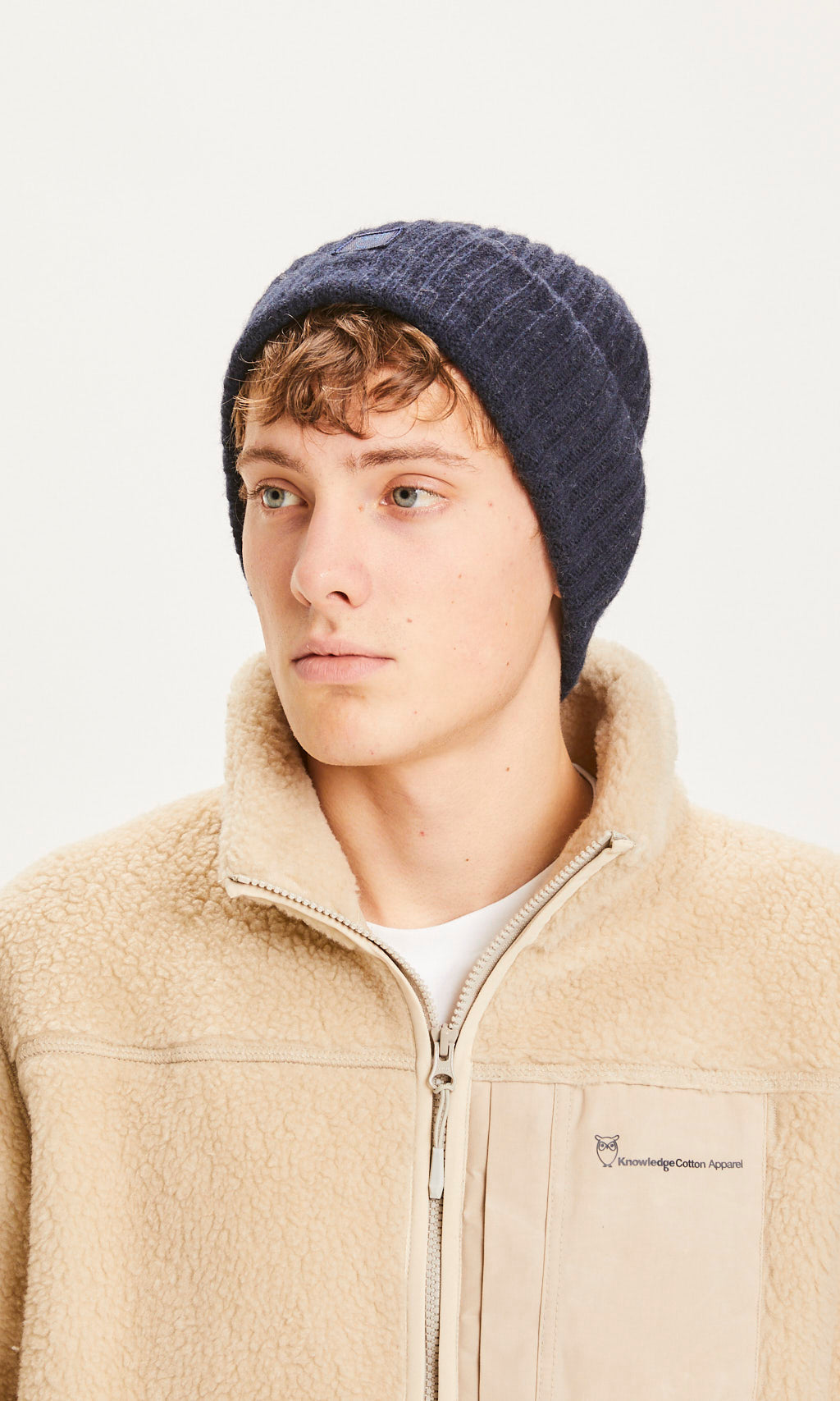 KCA - LEAF rib organic wool beanie - WERTE FREUNDE