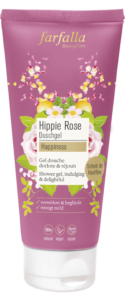 farfalla - Hippie Rose Duschgel 200 ml