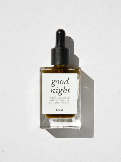 kruut - Tinktur Good Night 30 ml - WERTE FREUNDE