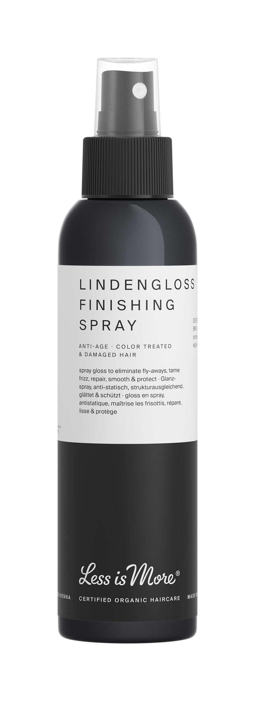 Less is More - Lindengloss Finishing Spray 150ml - WERTE FREUNDE