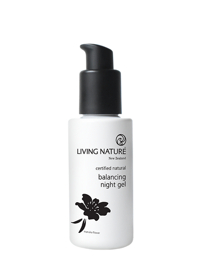 Living Nature - BALANCING NIGHT GEL 60ml - WERTE FREUNDE