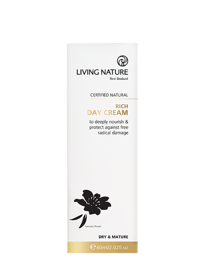 Living Nature - RICH DAY CREAM 60ml - WERTE FREUNDE