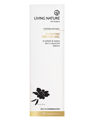Living Nature - HYDRATING TONING GEL 120ml - WERTE FREUNDE