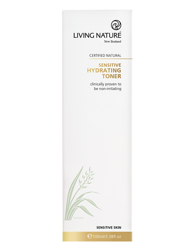 Living Nature - SENSITIVE HYDRATING TONER 100ml - WERTE FREUNDE