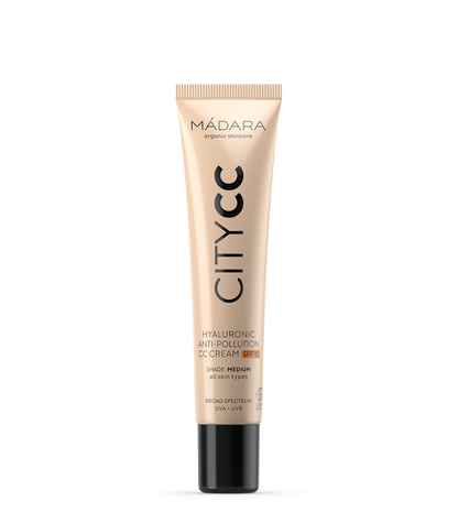 MADARA - CITY CC Hyaluronic Anti-pollution Creme mit LSF 15 MEDIUM 40ml - WERTE FREUNDE