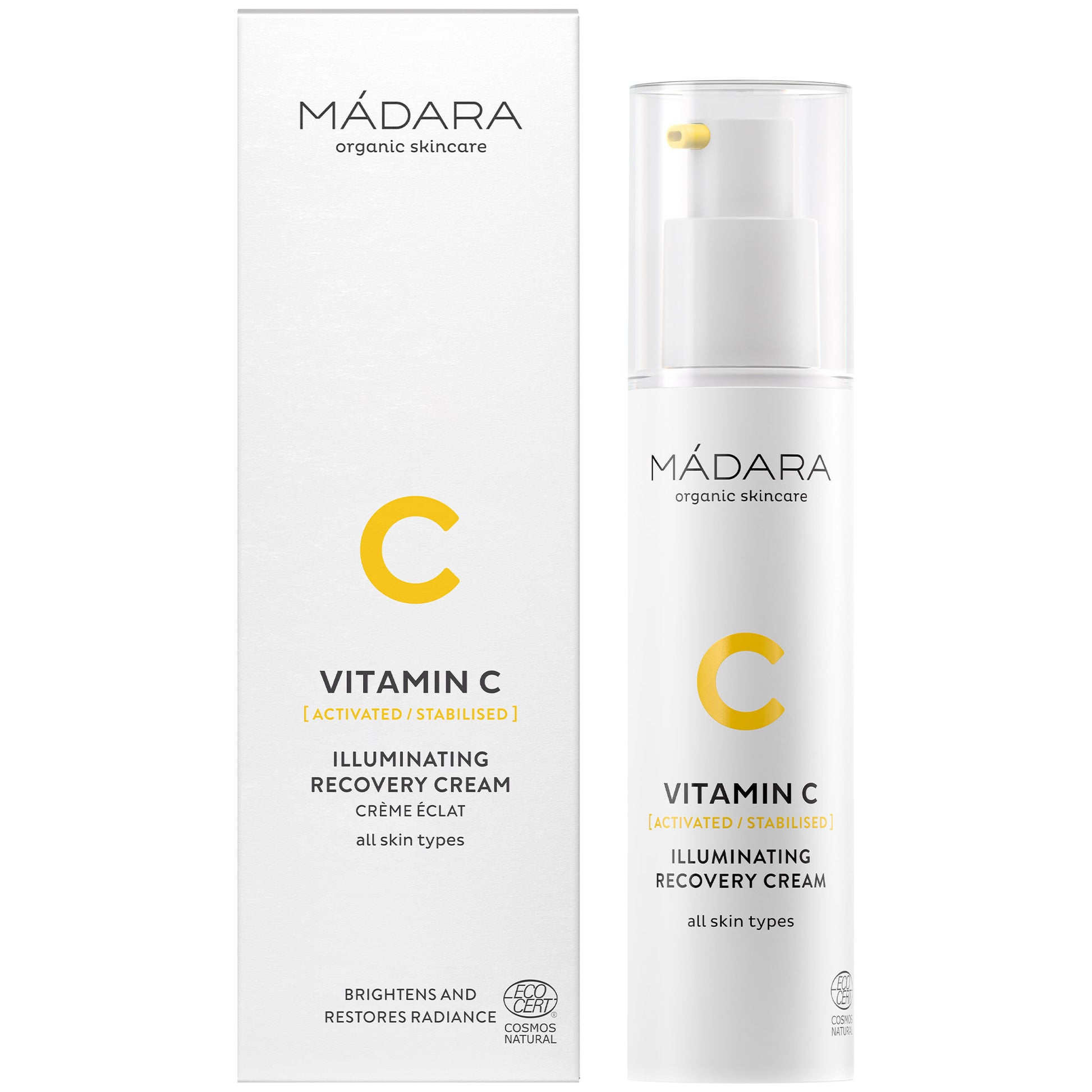 MADARA - VITAMIN C Illuminating Recovery Creme 50ml - WERTE FREUNDE