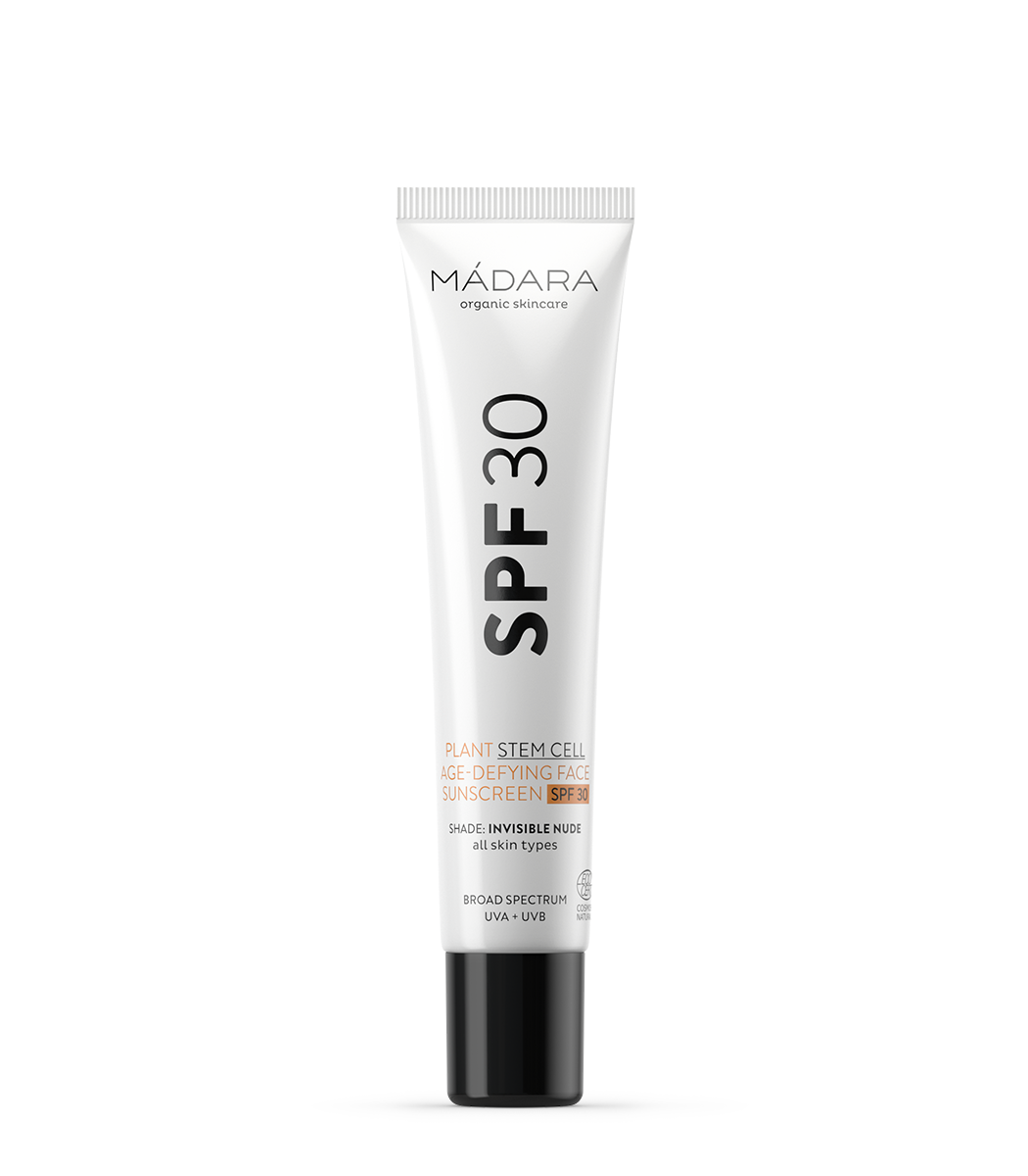 MADARA - Plant Stem Cell Age Protecting Sunscreen Face SPF 30 40ml - WERTE FREUNDE