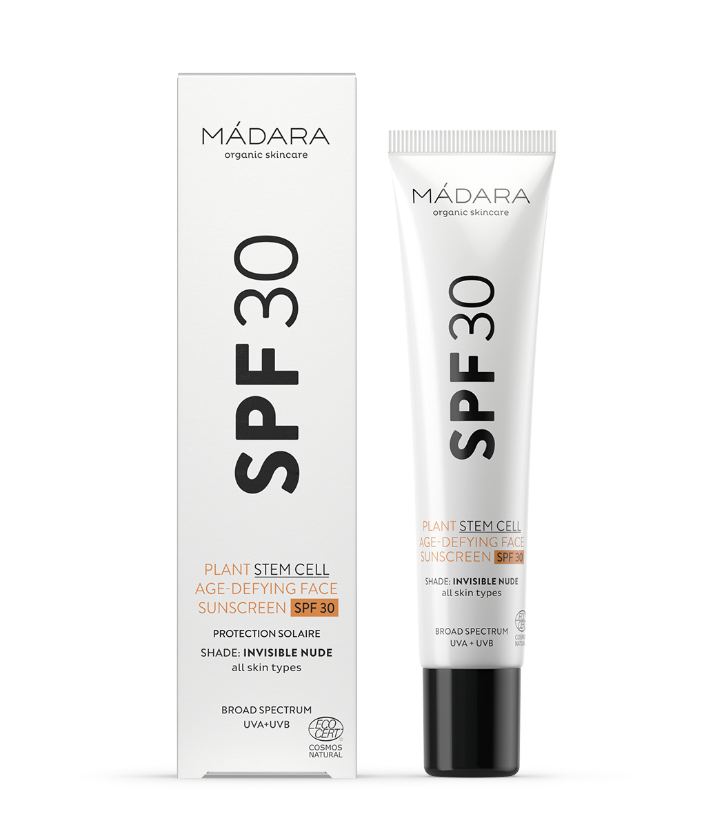 MADARA - Plant Stem Cell Age Protecting Sunscreen Face SPF 30 40ml - WERTE FREUNDE