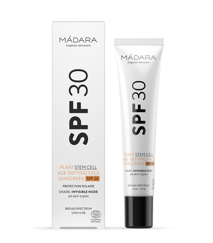 MADARA - Plant Stem Cell Age Protecting Sunscreen Face SPF 30 40ml - WERTE FREUNDE