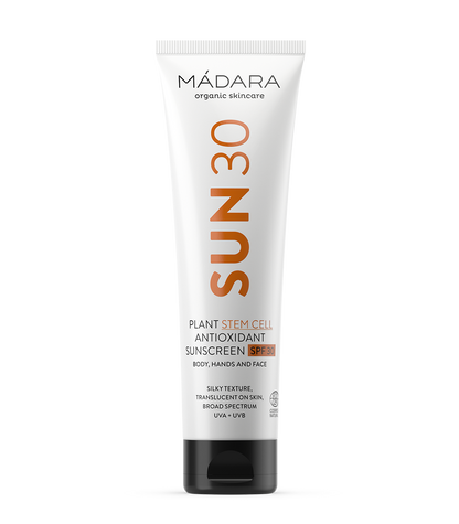 MADARA - Plant Stem Cell Antioxidant Sunscreen Body SPF 30 100ml - WERTE FREUNDE