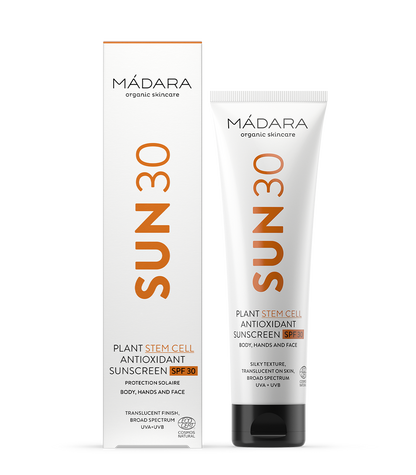 MADARA - Plant Stem Cell Antioxidant Sunscreen Body SPF 30 100ml - WERTE FREUNDE