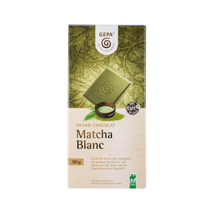 gepa - Bio Schokolade Matcha Blanc 80g