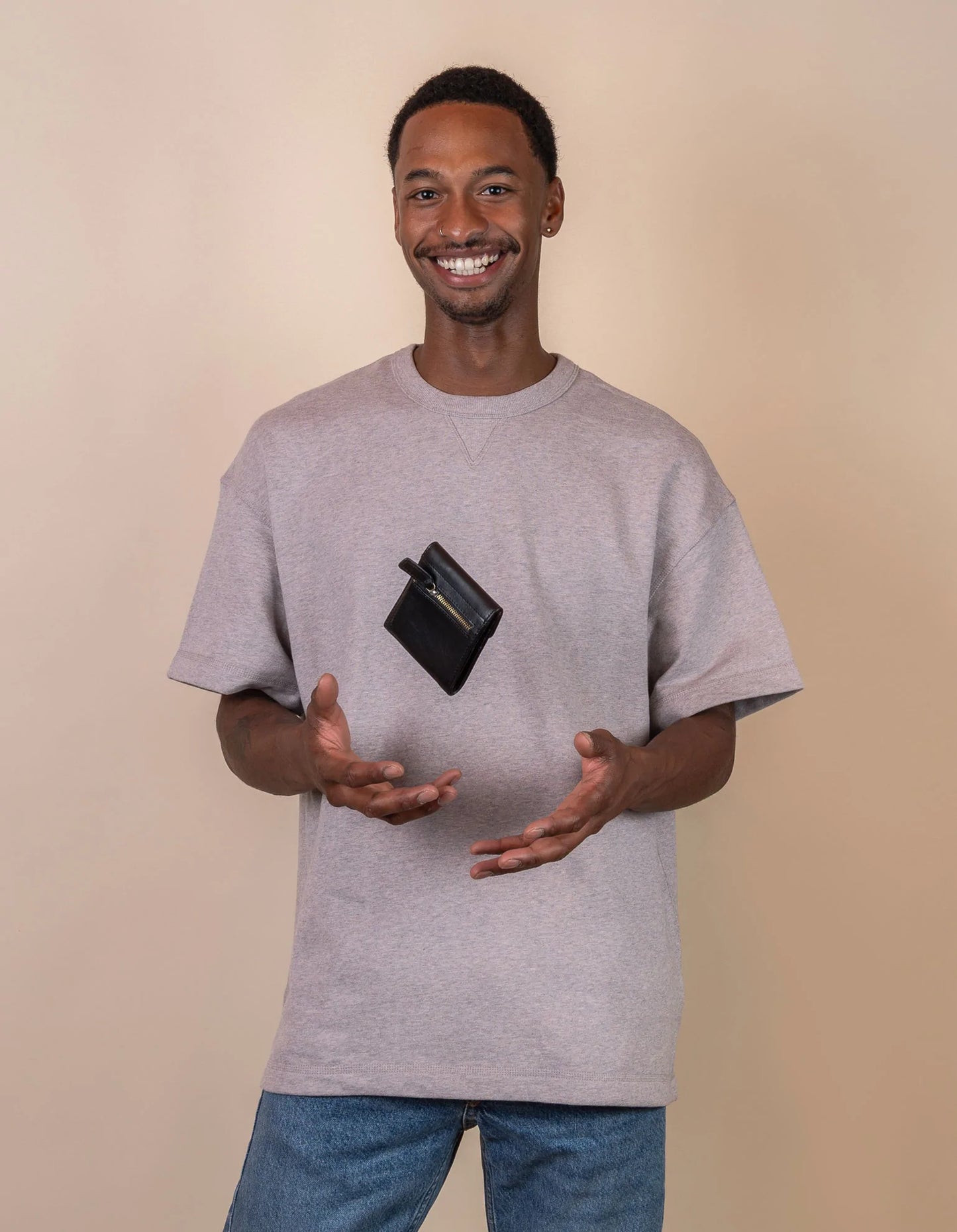 O MY BAG - GEORGIES WALLET Stromboli Black - WERTE FREUNDE