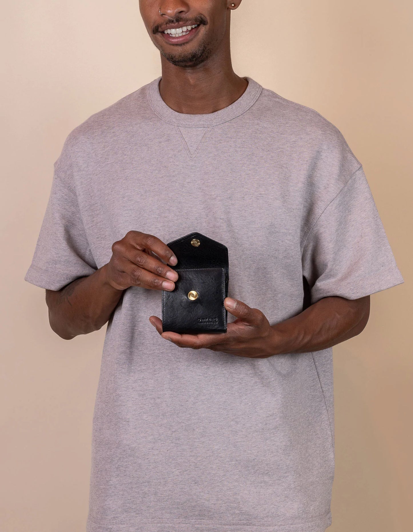 O MY BAG - GEORGIES WALLET Stromboli Black - WERTE FREUNDE