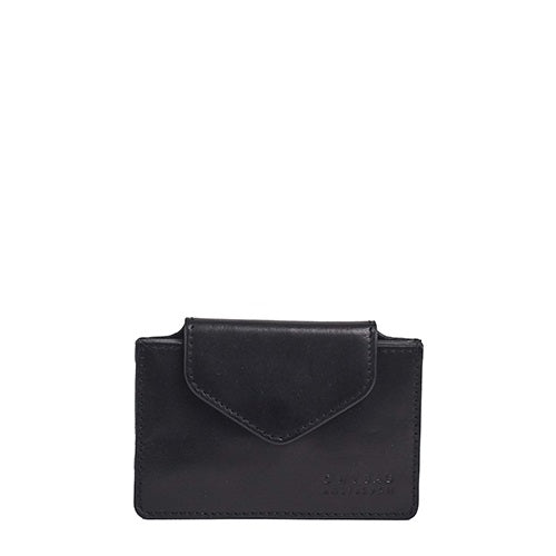 O MY BAG - HARMONICA WALLET Black Classic Leather - WERTE FREUNDE