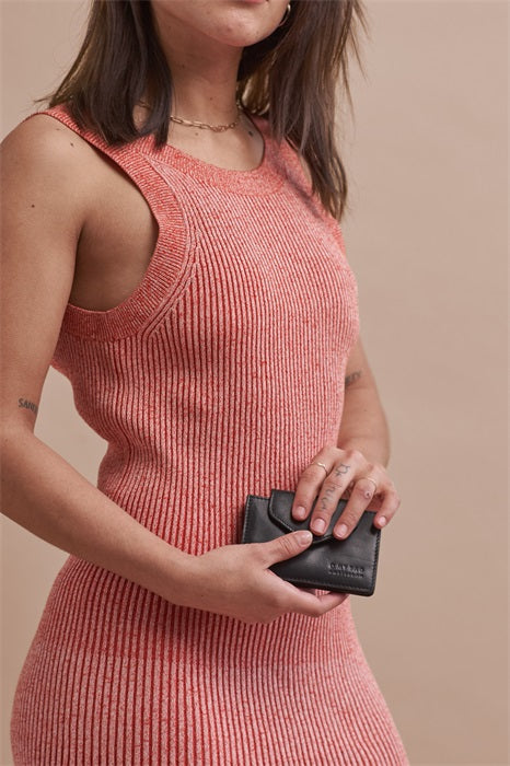 O MY BAG - HARMONICA WALLET Black Classic Leather - WERTE FREUNDE