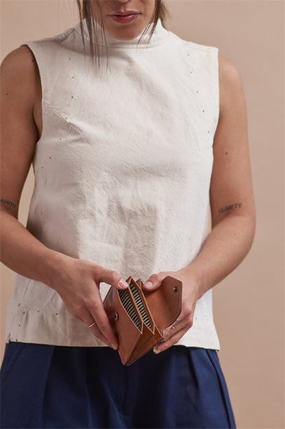 O MY BAG - HARMONICA WALLET - COGNAC - WERTE FREUNDE