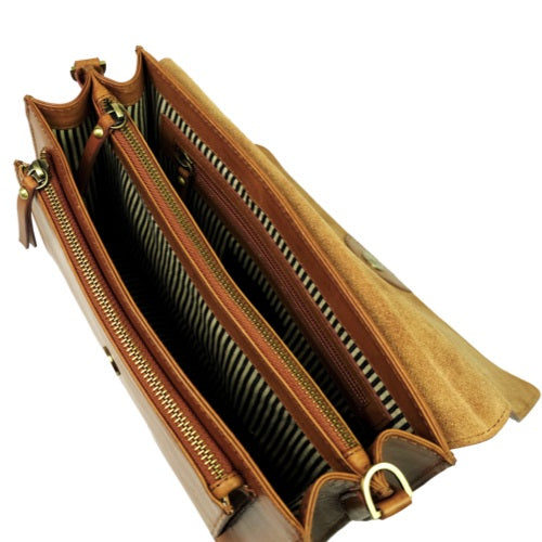 O MY BAG - HARMONICA WALLET - COGNAC - WERTE FREUNDE