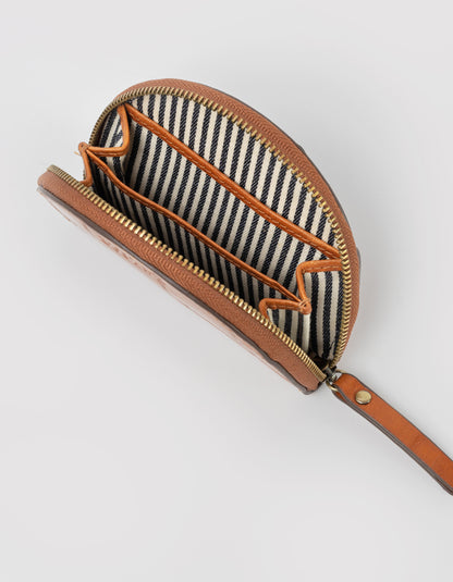 O MY BAG - Laura Coin Purse Cognac Apple - WERTE FREUNDE