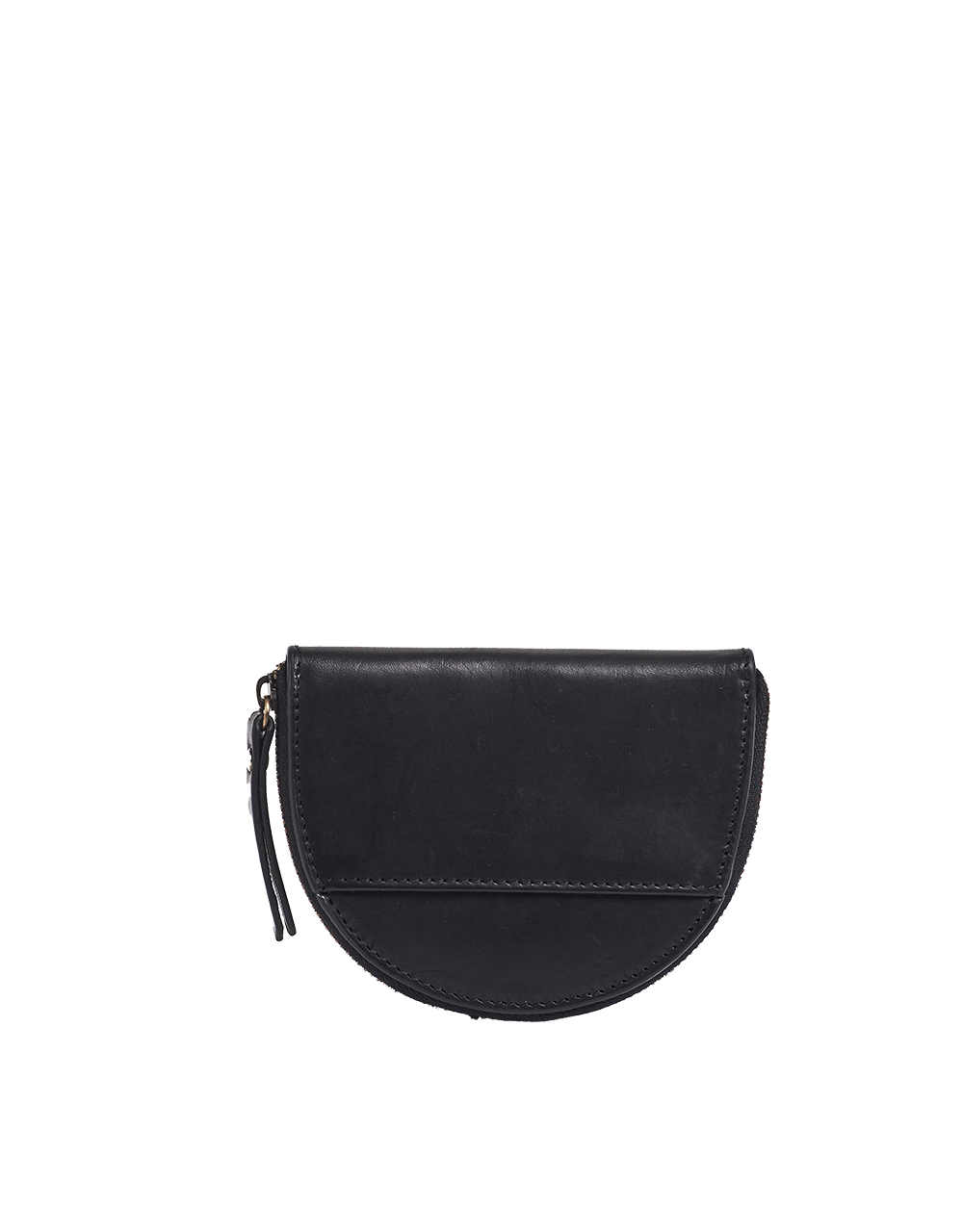 O MY BAG - Laura Purse Black Classic Leather - WERTE FREUNDE