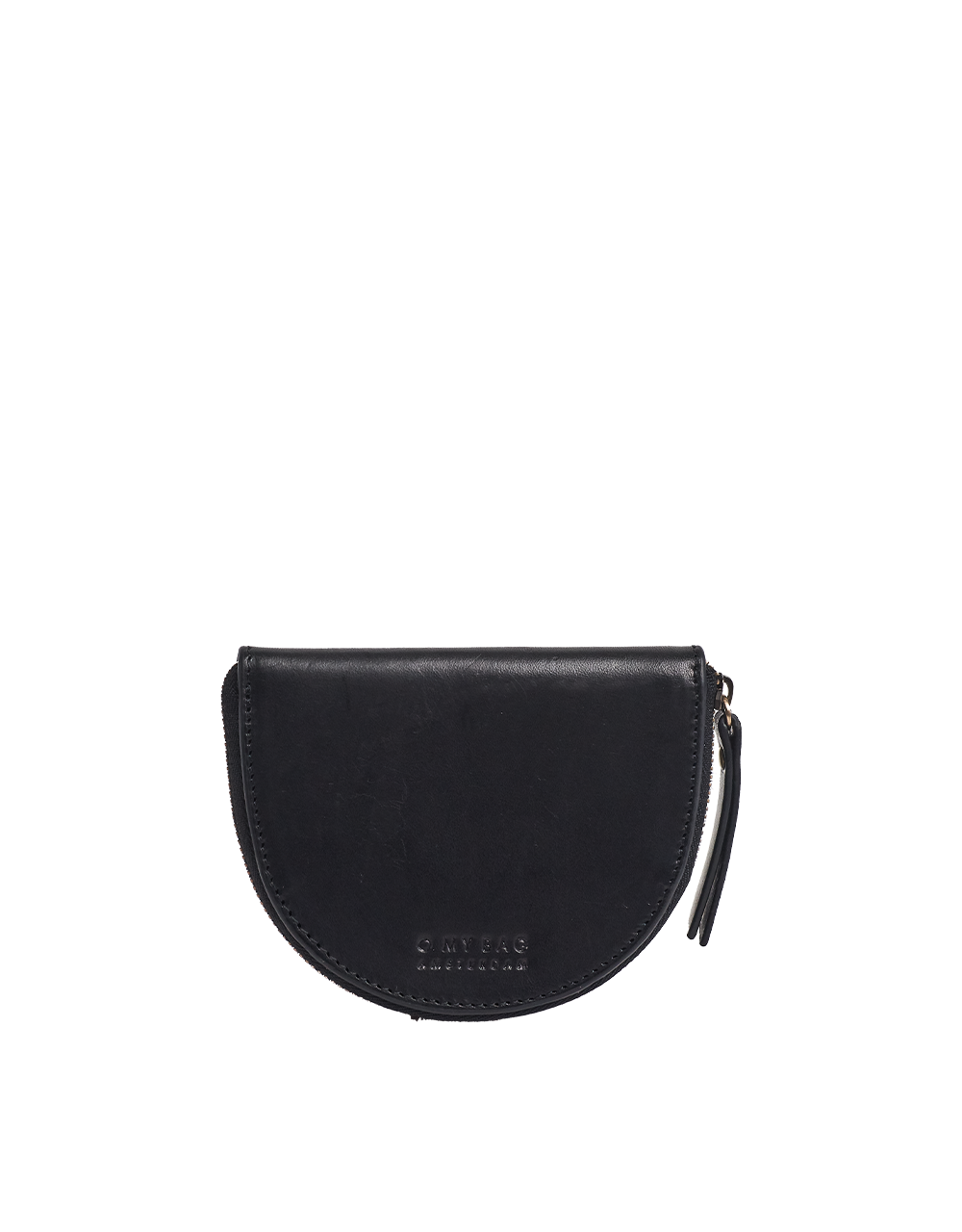 O MY BAG - Laura Purse Black Classic Leather - WERTE FREUNDE