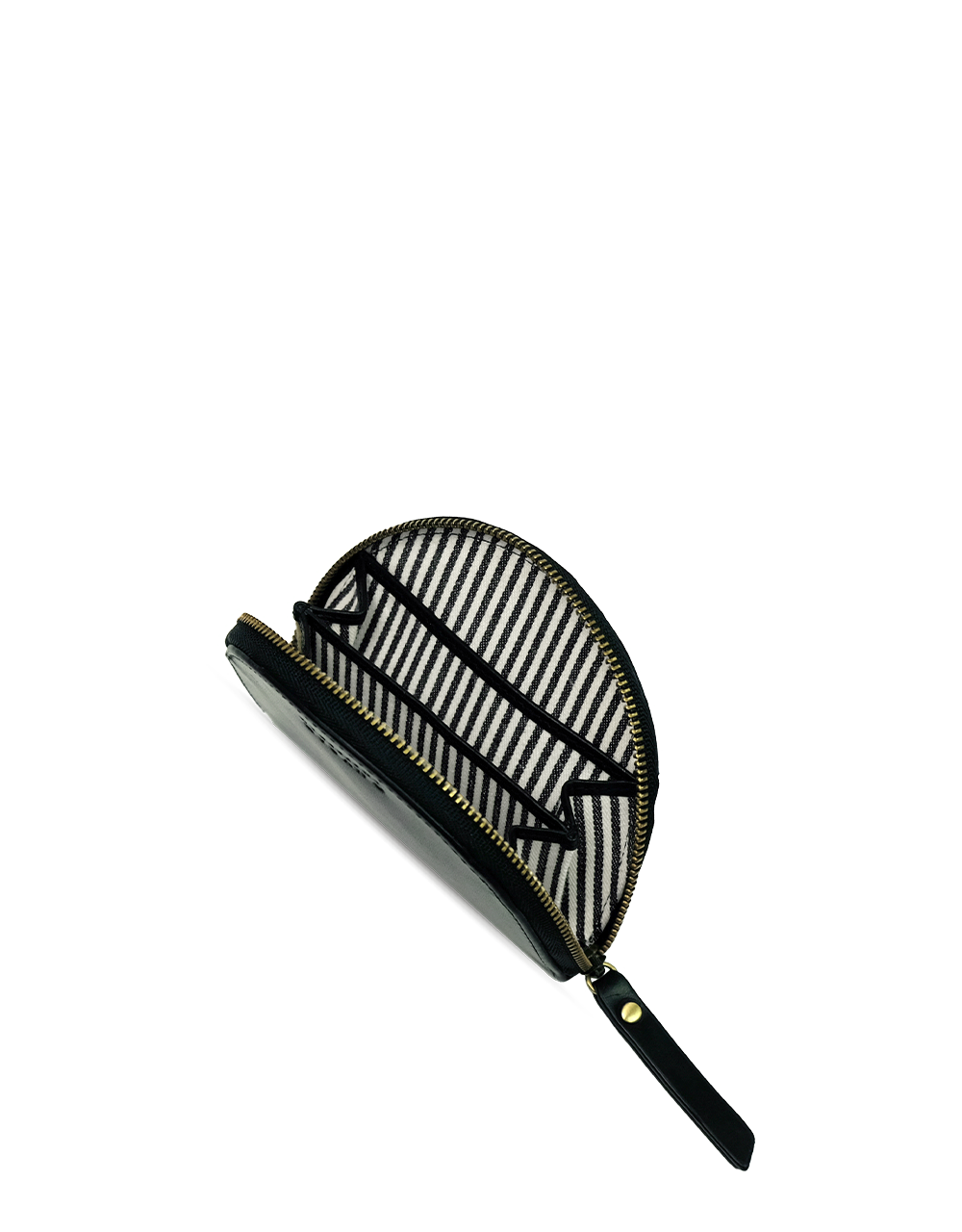 O MY BAG - Laura Purse Black Classic Leather - WERTE FREUNDE