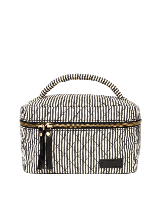 O MY BAG - ELISE MAKEUP BAG Cottton / Classic Black - WERTE FREUNDE