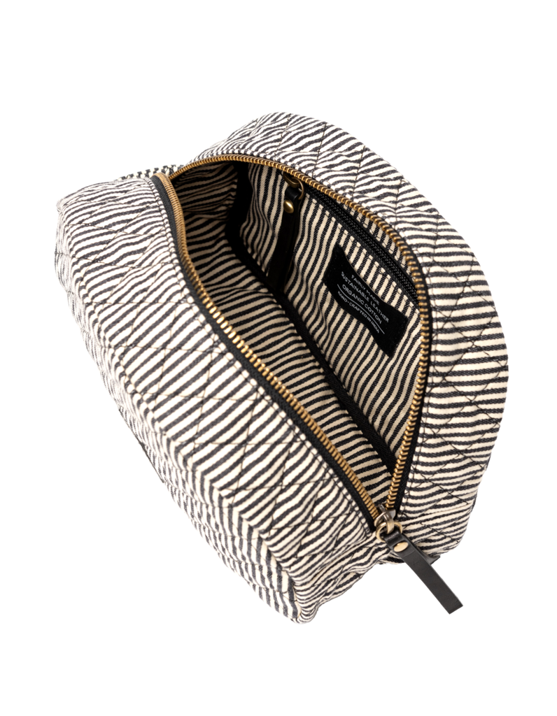 O MY BAG - MOON MAKEUP BAG Cotton / Classic Black - WERTE FREUNDE