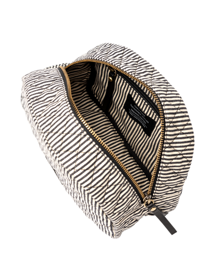 O MY BAG - MOON MAKEUP BAG Cotton / Classic Black - WERTE FREUNDE