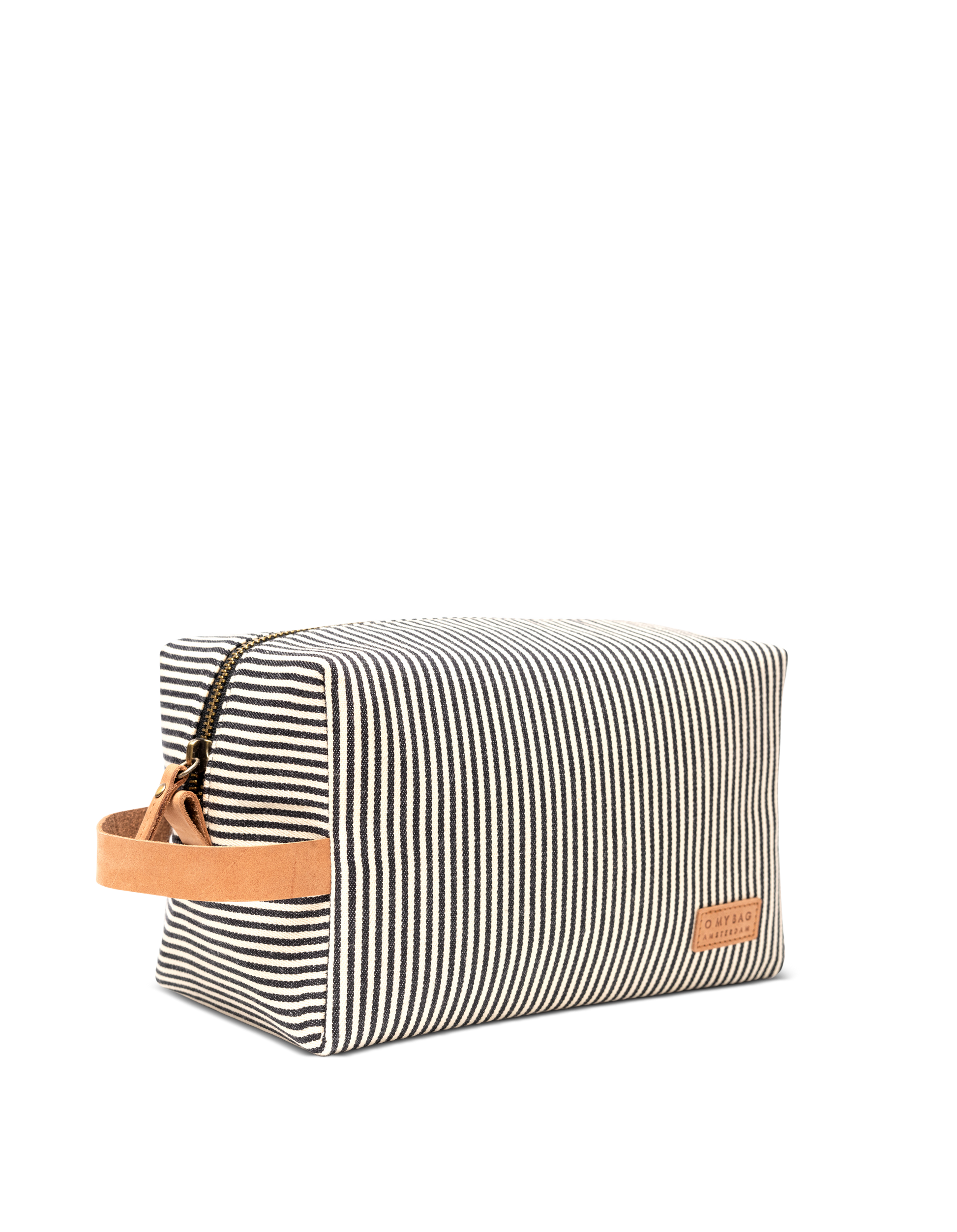 O MY BAG - TED TRAVEL CASE LARGE Cotton / Camel Hunter - WERTE FREUNDE