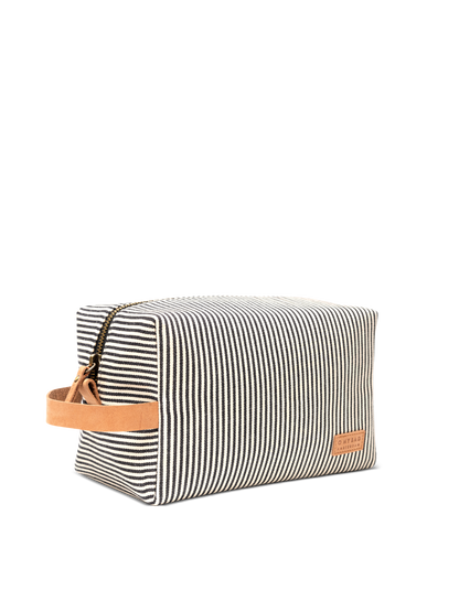 O MY BAG - TED TRAVEL CASE LARGE Cotton / Camel Hunter - WERTE FREUNDE