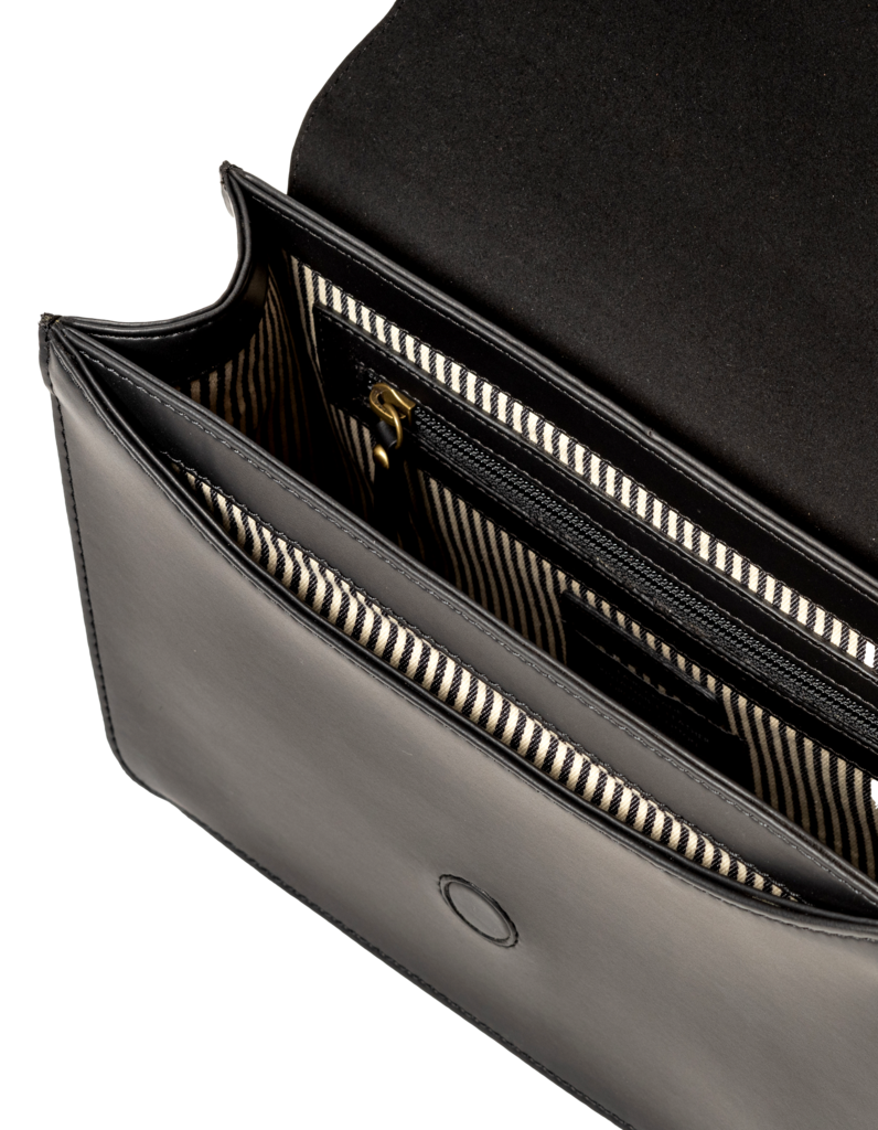 O MY BAG - AUDREY Apple Black - WERTE FREUNDE