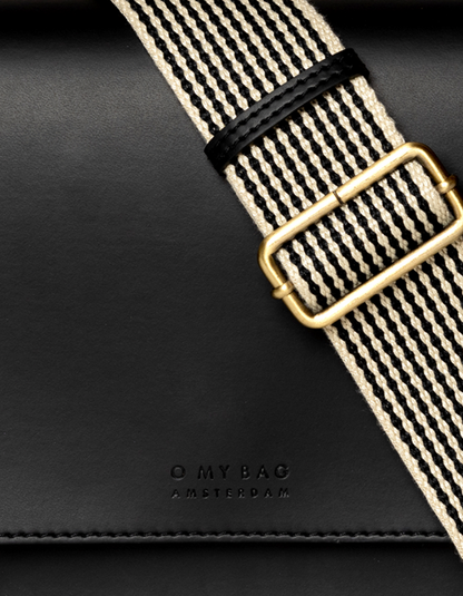 O MY BAG - AUDREY Apple Black - WERTE FREUNDE